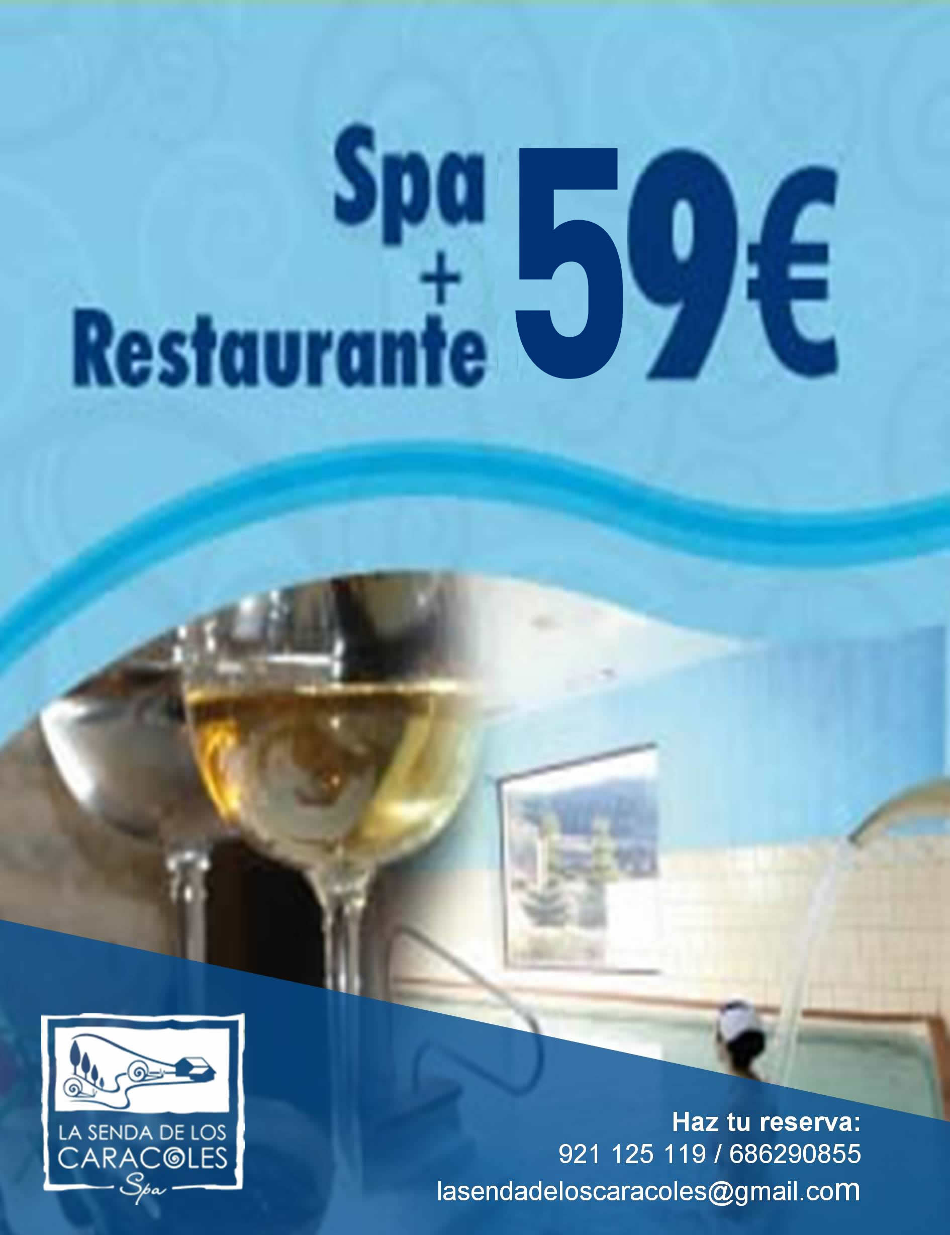 Oferta SPA + restaurante